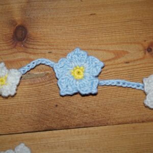 detail blauw vergeet-me-nietje