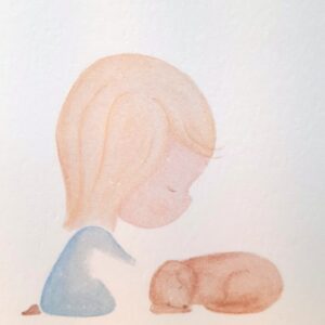 close up meisje met hond